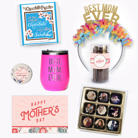 Best Mom Ever Photo Chocolate Gift Box
