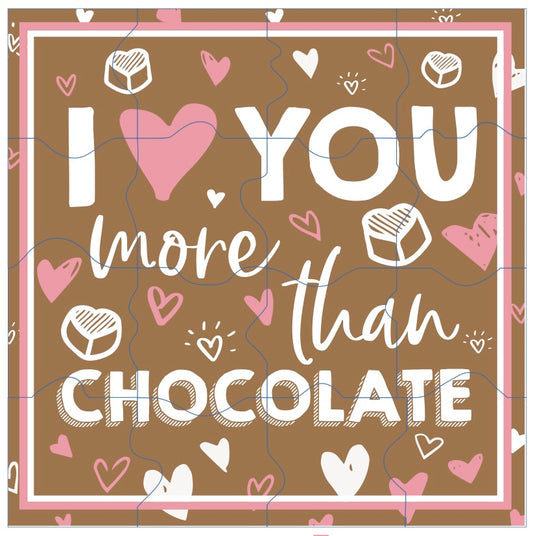 Love You More Chocolate Puzzle - Patent Pending