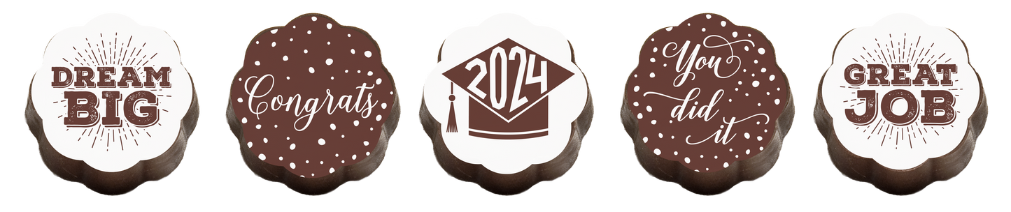 Class of 2024 Graduation Chocolates - Congratulations