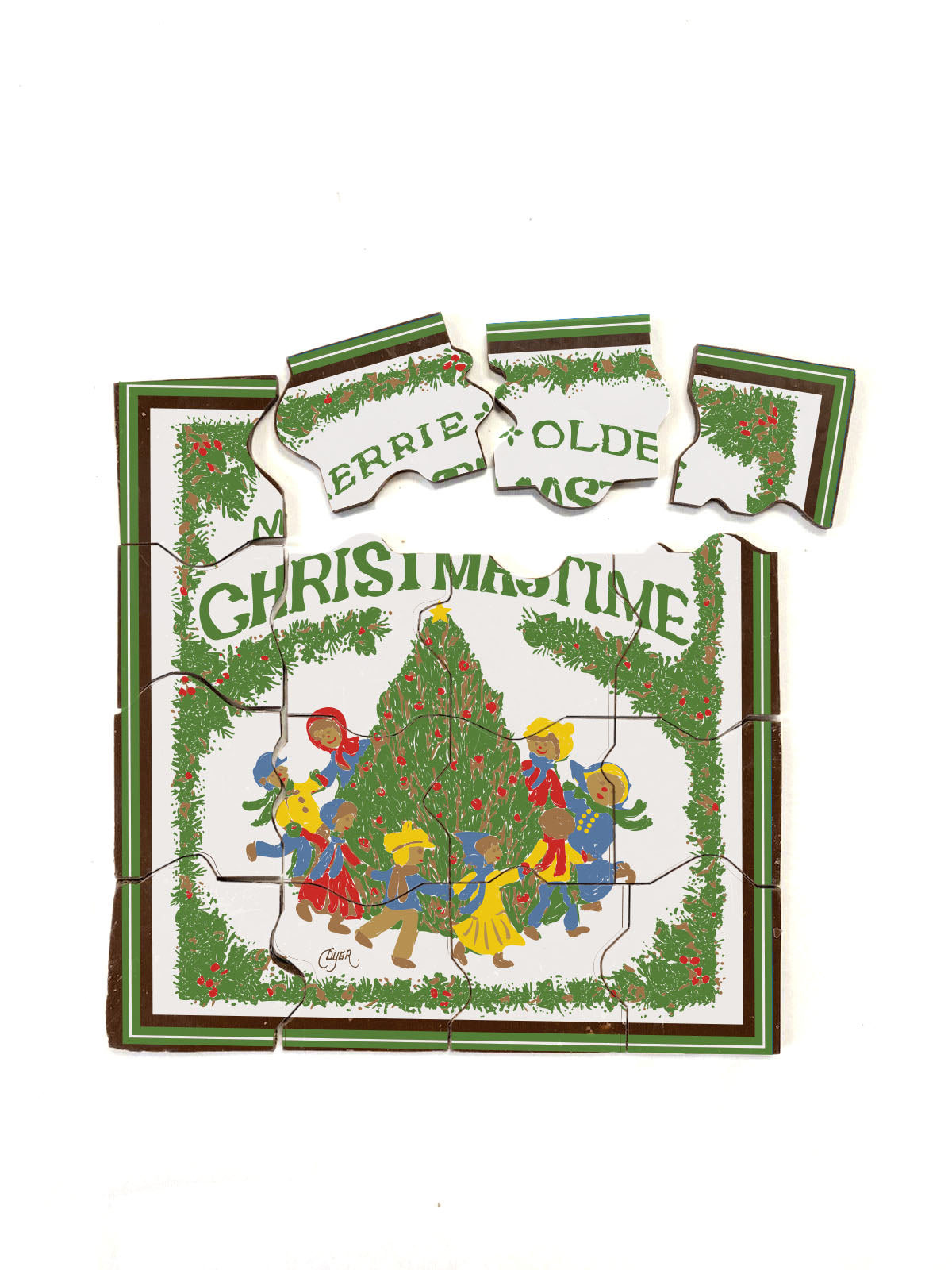 Merrie Olde Christmas Chocolate Puzzle - Patent Pending