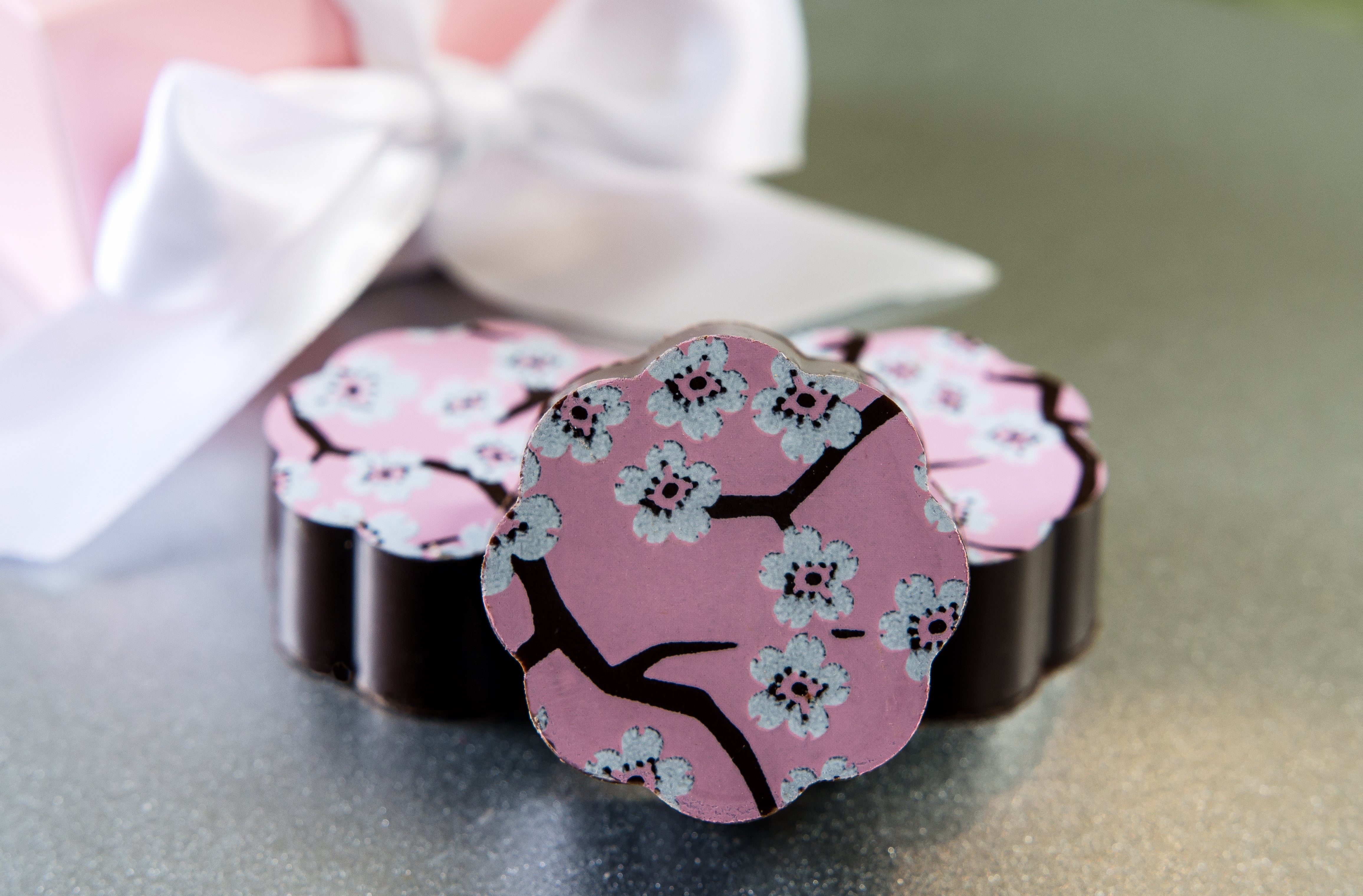 Cherry Blossom Chocolates – Chouquette Chocolates