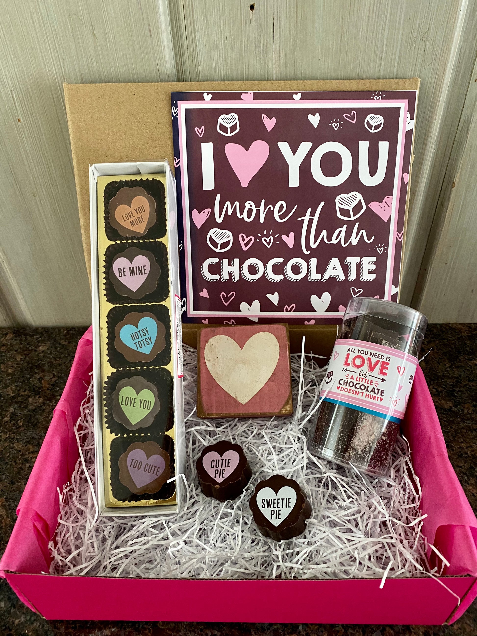 Sweet Thanks Gift Box | everyone loves chocolate, choice of box style