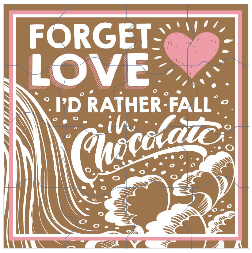 Forget Love Chocolate Puzzle - Patent Pending