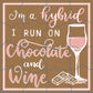 Chocolate and Wine Hybrid  Chocolate Puzzle - Patent Pending